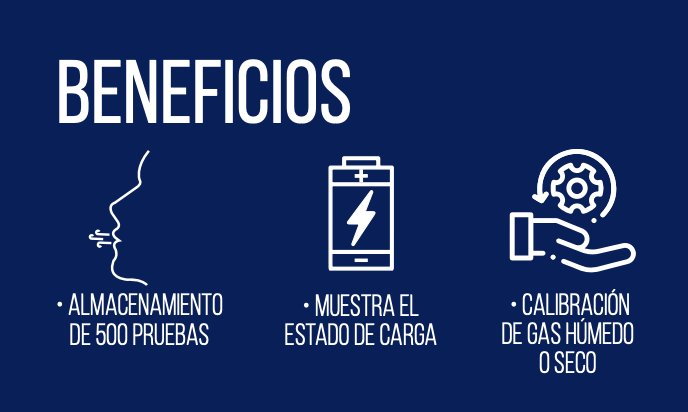 BENEFICIOS DRÄGER ALCOTEST 5000